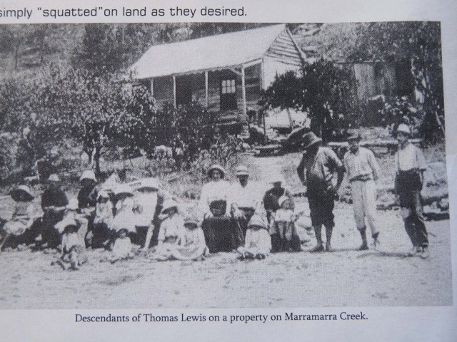 Tom Lewis's family at Marramarra Creek Probably Doughboy Beach, near Bar Island